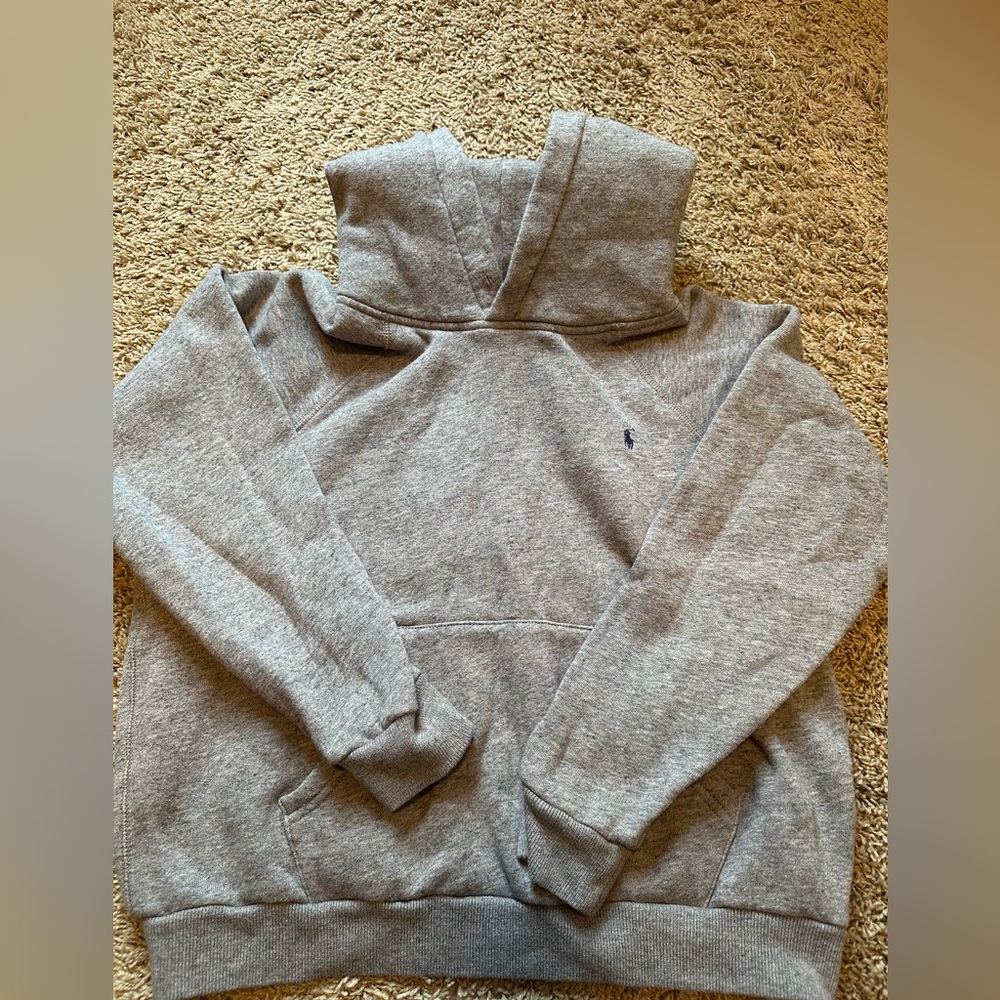 Ralph Lauren Heather Gray Polo Sweater